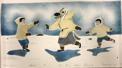 Over Here - Northern Expressions | Andrew Qappik - Print | | Canadian Indigenous & Inuit Art