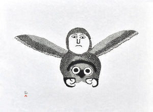 IGUTSAQ (THE BEE) - Northern Expressions | Ohotaq Mikkigak - Print | | Canadian Indigenous & Inuit Art