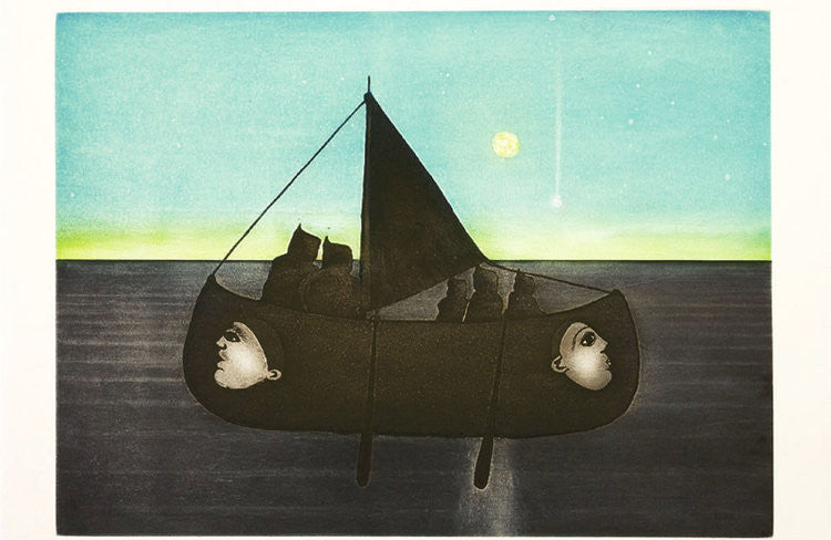 ARCTIC ODYSSEY - Northern Expressions | Pitaloosie Saila - Print | | Canadian Indigenous & Inuit Art