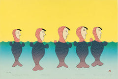SYNCHRONIZED SEDNAS - Northern Expressions | Papiara Tukiki - Print | | Canadian Indigenous & Inuit Art