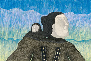 NORTHERN LIGHTS - Northern Expressions | Pitaloosie Saila - Print | | Canadian Indigenous & Inuit Art