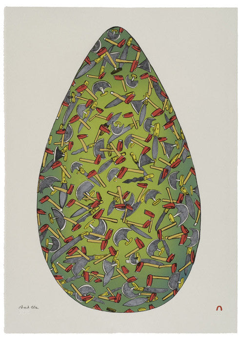 Egg - Northern Expressions | Shuvinai Ashoona - Print | | Canadian Indigenous & Inuit Art