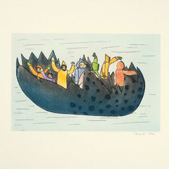SEA SHELL - Northern Expressions | Shuvinai Ashoona - Print | | Canadian Indigenous & Inuit Art