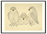 Conference of Owls - Northern Expressions | Kananginak Pootoogook - Print | | Canadian Indigenous & Inuit Art
