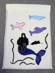 Sedna Wall Hanging - Northern Expressions | Leah Aittauq - Gift | | Canadian Indigenous & Inuit Art