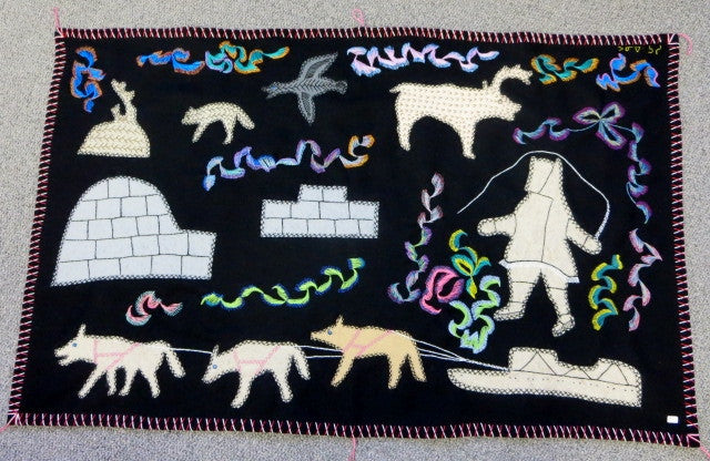 Handmade Inuit Wall Hanging - Northern Expressions | Sarah Inukpuk - Gift | | Canadian Indigenous & Inuit Art