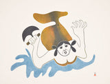 OUT OF THE SEA - Northern Expressions | Pitaloosie Saila - Print | | Canadian Indigenous & Inuit Art