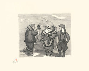 WHALER'S EXCHANGE - Northern Expressions | Napachie Pootoogook - Print | | Canadian Indigenous & Inuit Art