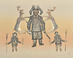 NALUNAIKUTAI - Northern Expressions | Oshoochiak Pudlat - Print | | Canadian Indigenous & Inuit Art
