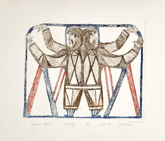 INWARD SEARCH - Northern Expressions | Oshoochiak Pudlat - Print | | Canadian Indigenous & Inuit Art