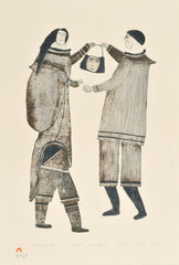 MY NEW HANDBAG - Northern Expressions | Tikitu Qinnuayuak - Print | | Canadian Indigenous & Inuit Art