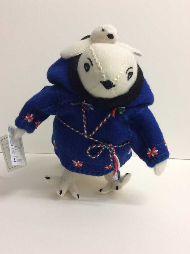 Ptarmigan Packing Doll - Northern Expressions | Rankin Inlet - Gift | | Canadian Indigenous & Inuit Art