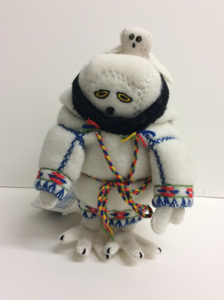 Owl Packing Doll - Northern Expressions | Rankin Inlet - Gift | | Canadian Indigenous & Inuit Art