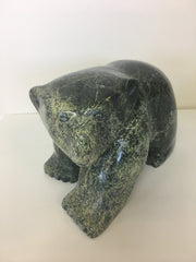 Walking Bear - Northern Expressions | Johnny Papigatok - Carving | | Canadian Indigenous & Inuit Art