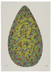 Easter Egg - Northern Expressions | Shuvinai Ashoona - Print | | Canadian Indigenous & Inuit Art