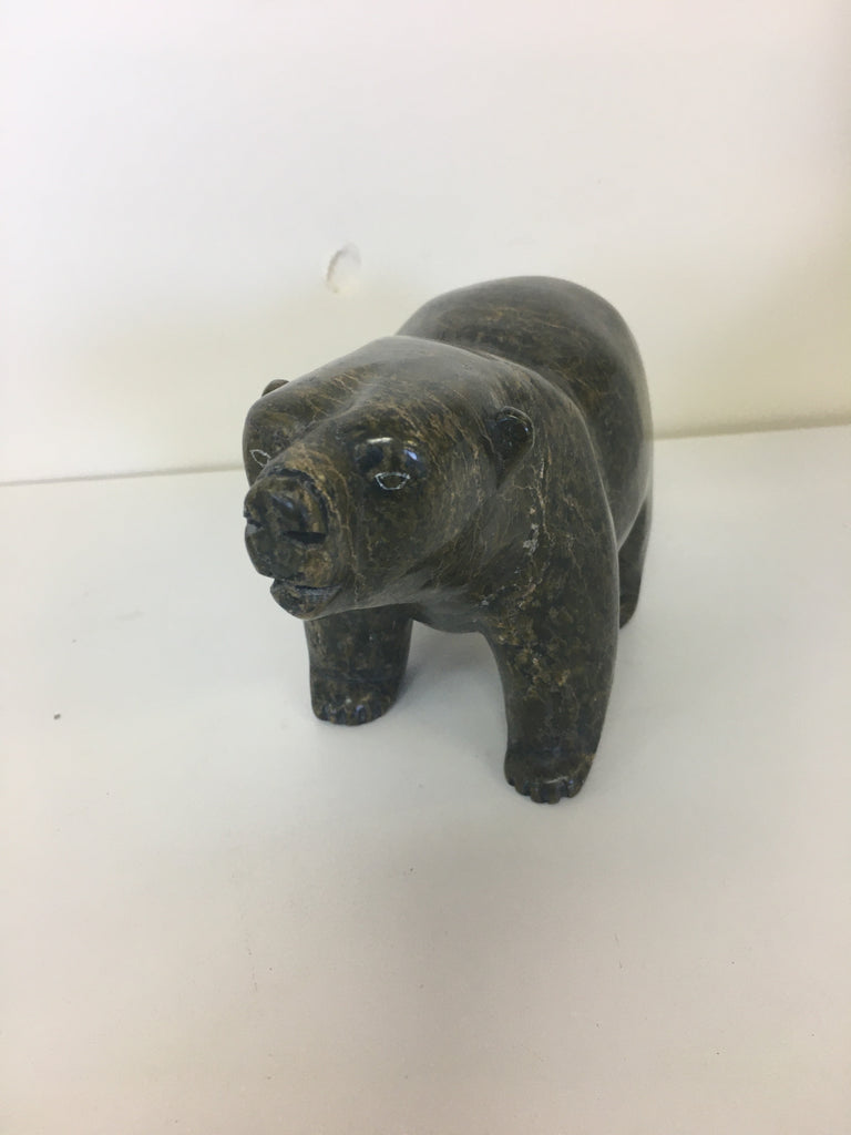 Walking bear - Northern Expressions | Alec Petooloosie - Carving | | Canadian Indigenous & Inuit Art
