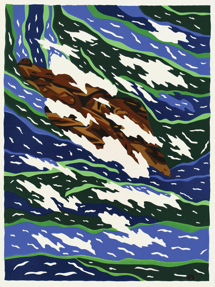 Above the Storm - Northern Expressions | Ooloosie Saila - Print | | Canadian Indigenous & Inuit Art
