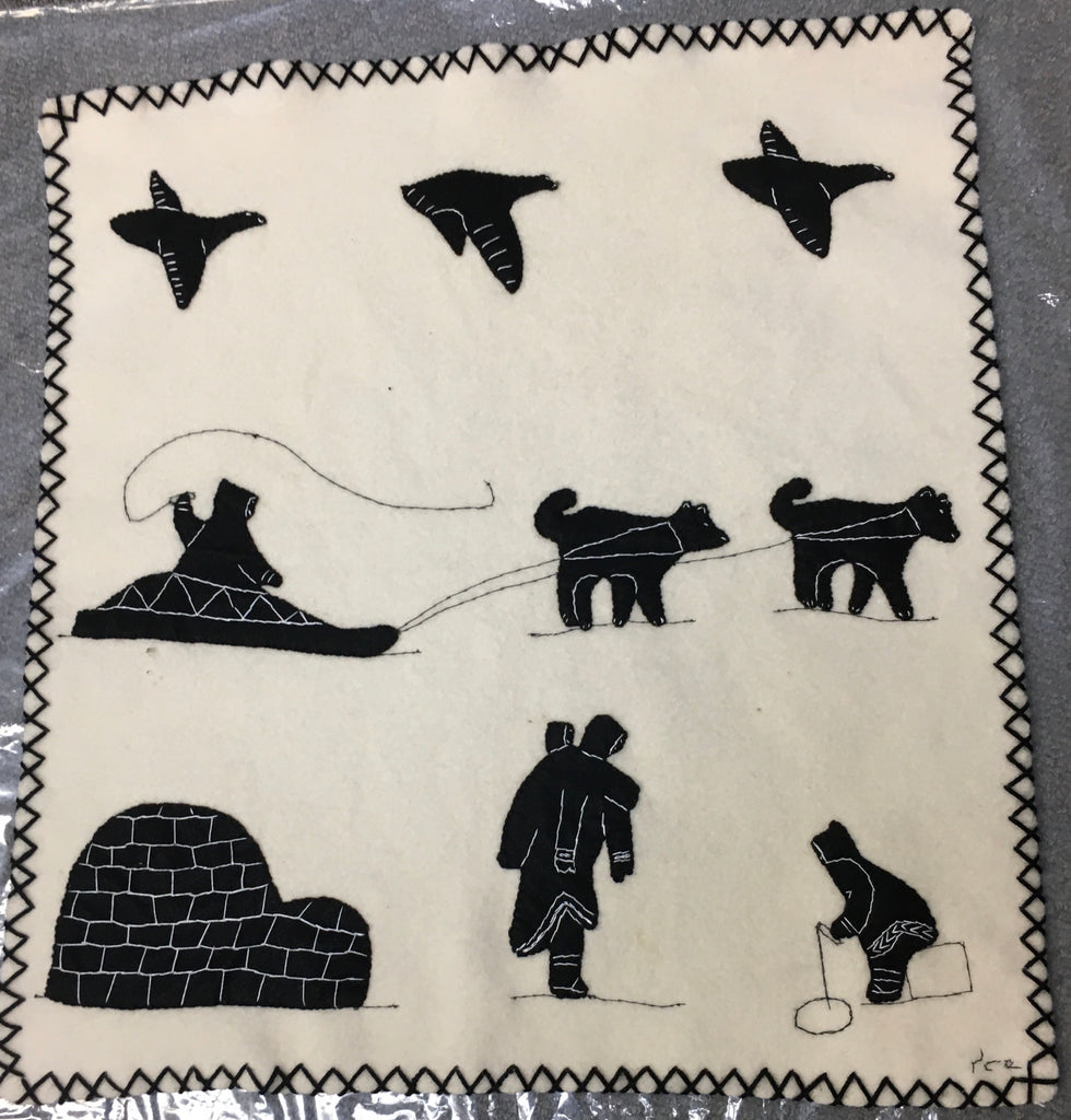 Inuit Handmade Wall Hanging - Northern Expressions | Celina Aggark - Gift | | Canadian Indigenous & Inuit Art