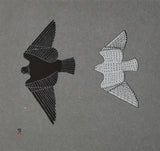 Aerial Pursuit - Northern Expressions | Johnny Pootoogook - Print | | Canadian Indigenous & Inuit Art