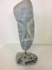 Whalebone Face - Northern Expressions | Billy Merkosak - Carving | | Canadian Indigenous & Inuit Art