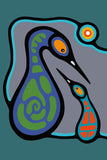 Family Teaching II - Northern Expressions | Bruce Morrisseau - Print | | Canadian Indigenous & Inuit Art