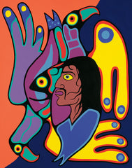 My Brother – The Leader - Northern Expressions | Jim Oskineegish - Print | | Canadian Indigenous & Inuit Art